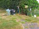 Waste disposal for toilet.. and dogs.. the rubbish point is back at the entrance of the farm.