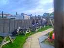 Over the fence from the beer garden but very peaceful
