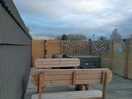 Hot tub area