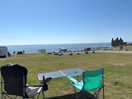 Views from outside tent.