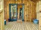 Log cabin exterior