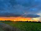 An amazing sunset