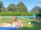 Piscina de parque de campismo de penha guimarães