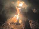 Lovely communal fire pit