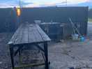 Washing up area