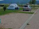 Widok na kamping