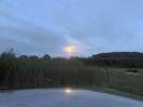Beautiful scenery including this moon shot