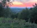 Sunset at our camp