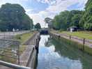 Penton lock a short walk away