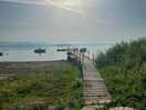 Lago e pontile al badiaccia