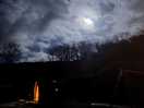 Moon over the cottage