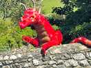 The dragon across from hall