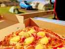 Pizza from the monday night pizza van