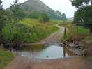 Ford over the river dove with parkhouse hill in the distance