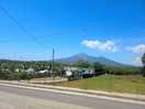 Vue sur le camping