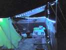 All lit up
