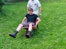 Wheelbarrow fun