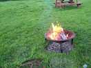 Lovely campfires in the evening