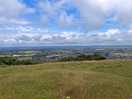 Views out to eastbourne and bexhill on sea from chrome hill