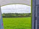 Across the field from our tent