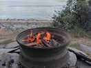 Firepit provided.