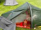 Very spacious campsite for non electric tents