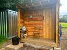 Beautiful sauna