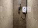 Clean shower facilities