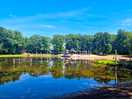 Lake on site for swimming and lots of outdoor activities