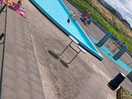 Pool on beach with kids playarea.. always great fun