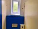 Tired toilet block