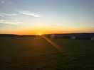 Sun going down