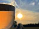 Great sun in the evenings