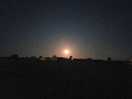 Full moon view