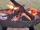 Nothing like sitting next to a cracking fire outdoors ♥