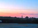 Beautiful sunset from our pitch