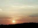 Sunset at higher mossley.