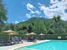 La piscine du camping.