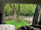 View from the van