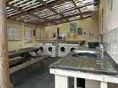 Communal lounge is available, equipped with a microwave, freezer, sink, laundry table, three-pin …