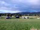 Panoramic view onto field