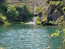 The quarry in the sun