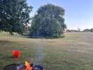 Fire pits and logs available on site