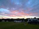 Sunset over the camp.