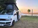 Parked with a sea view
