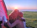 Watching the sunset