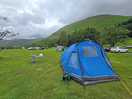 Raining over night, tent held well