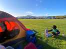 Lovely pitch to set up the tent