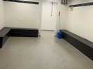 Shower changing area all to yourself - ideal if you have children.
