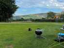 View from tent pitch